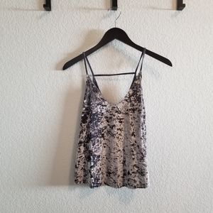 Velvet tank